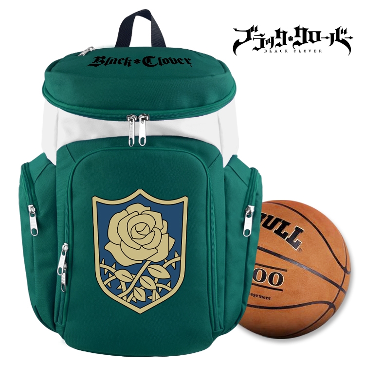 black clover anime basketball bag backpack schoolbag