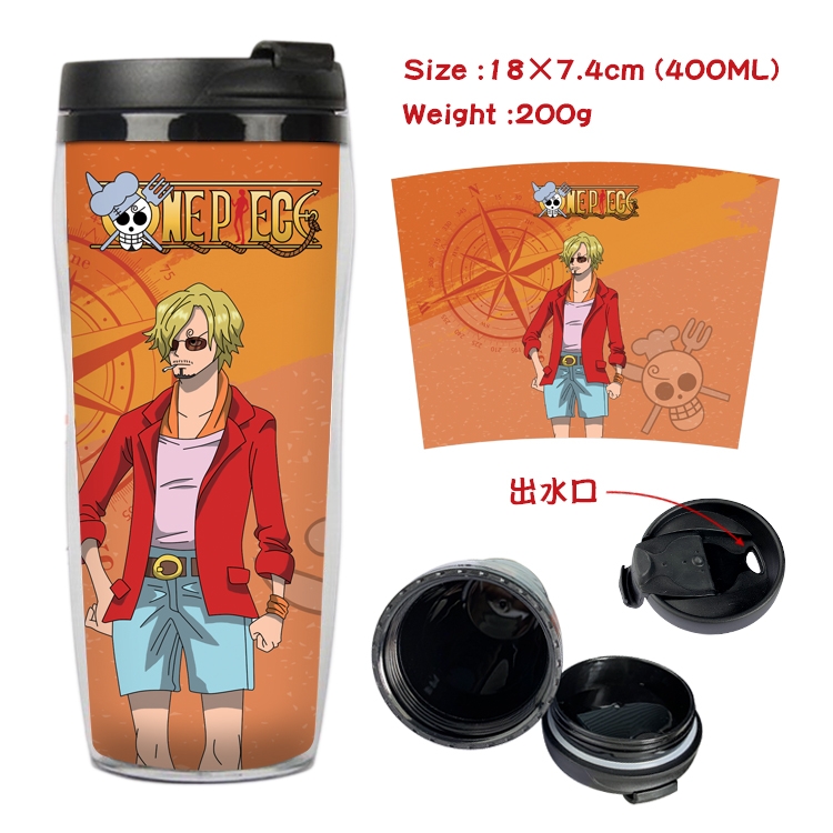 One Piece Anime Starbucks Leakproof Insulated Cup 18X7.4CM 