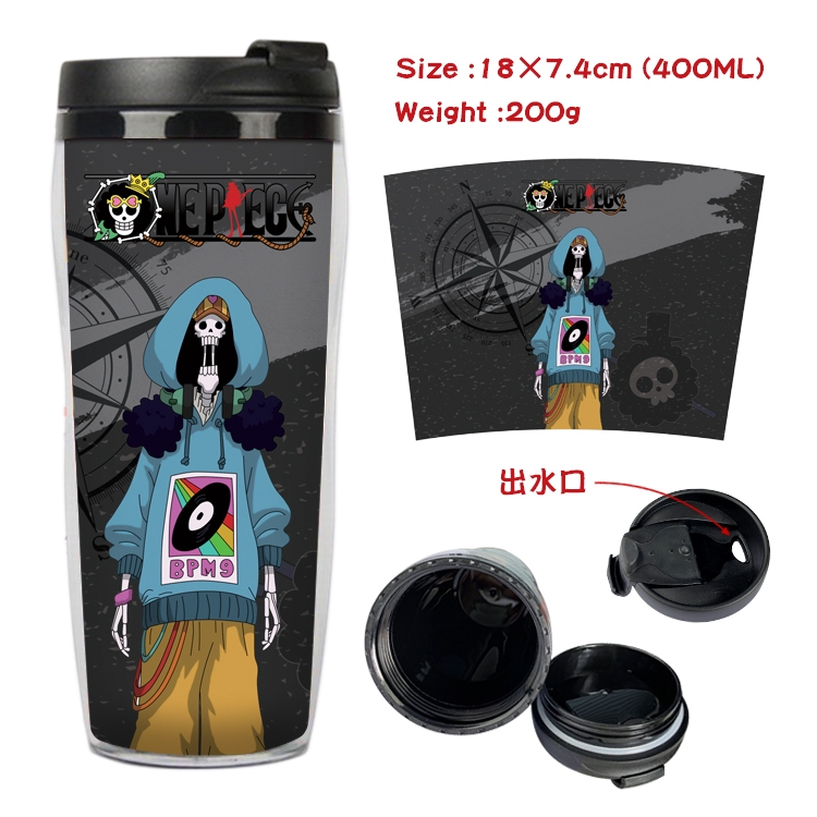 One Piece Anime Starbucks Leakproof Insulated Cup 18X7.4CM 