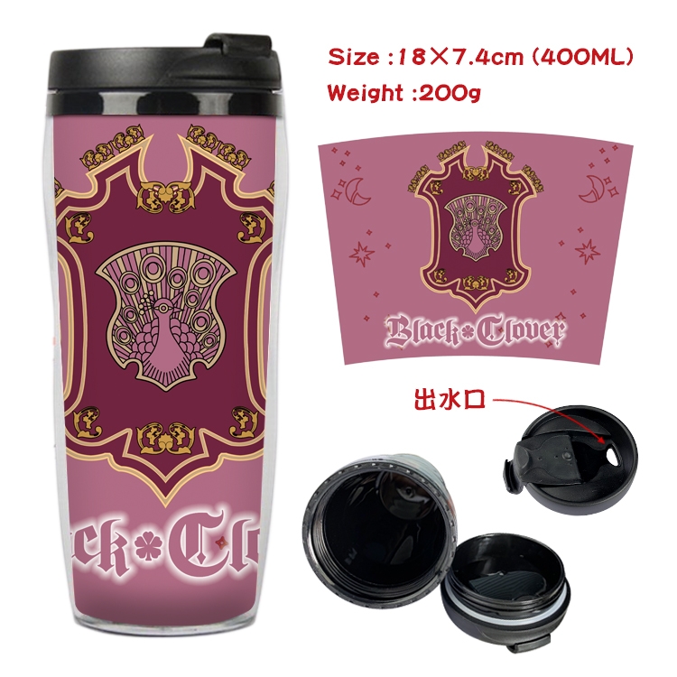 black clover Anime Starbucks Leakproof Insulated Cup 18X7.4CM 400ML