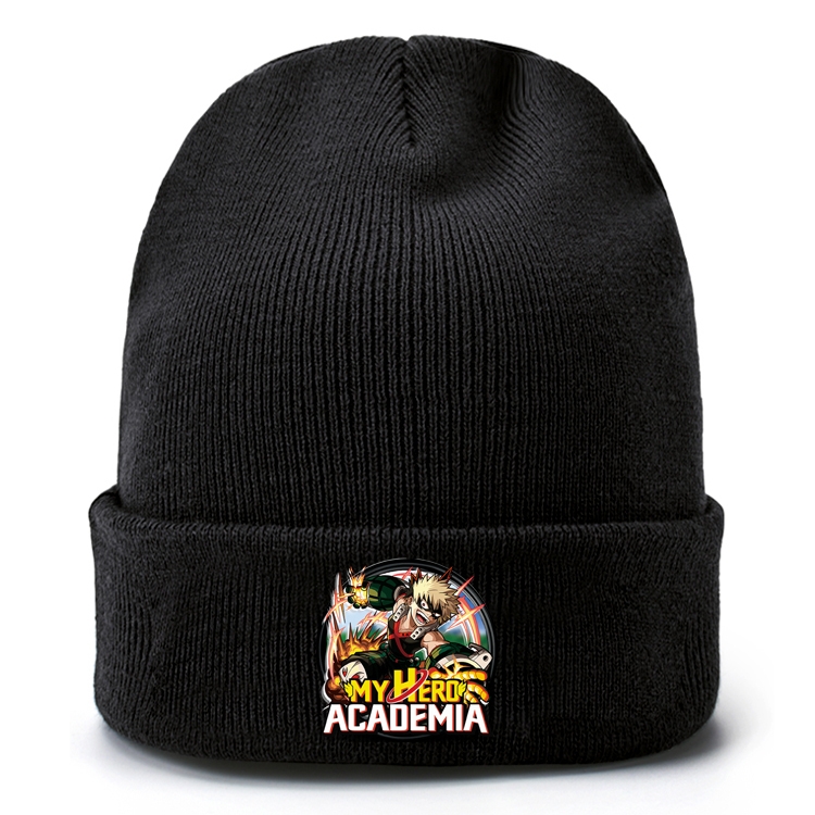My Hero Academia Anime knitted hat wool hat head circumference 40-80cm