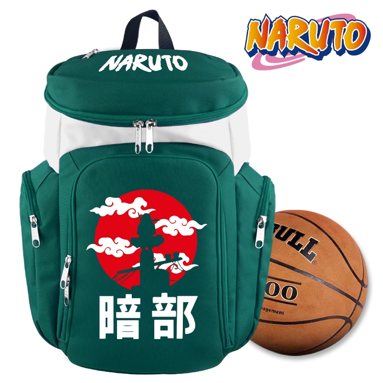 Naruto anime basketball bag backpack schoolbag