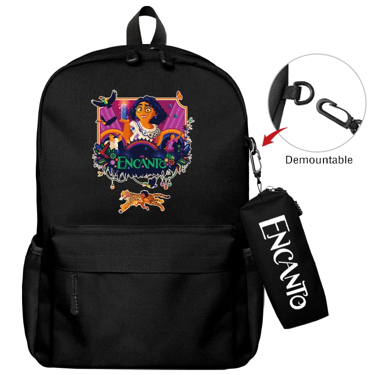 full house of magic Anime Backpack School Bag  Small Pencil Case Set 43X35X12CM