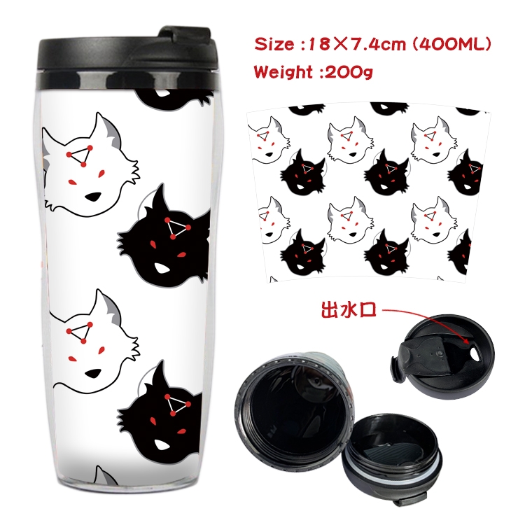 Jujutsu Kaisen Anime Starbucks Leakproof Insulated Cup 18X7.4CM 400ML 5A