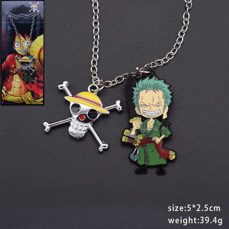 One Piece Anime cartoon skewer necklace pendant pendant