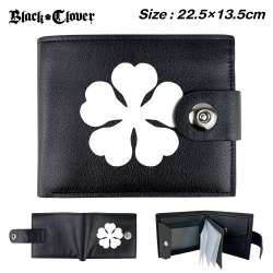 black clover Anime Leather Mag...