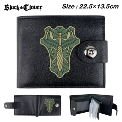 black clover Anime Leather Mag...