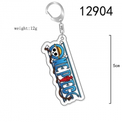 One Piece Anime Acrylic Keychain Charm price for 5 pcs 12904