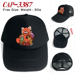 Turning Red Anime mesh cap pea...