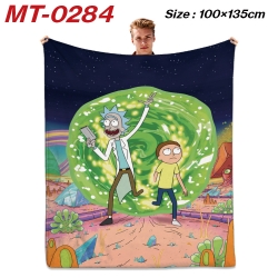 Rick and Morty Anime Flannel B...