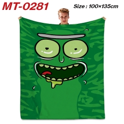 Rick and Morty Anime Flannel B...