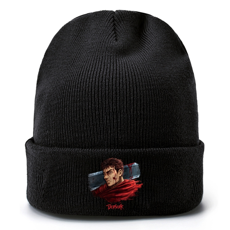 Berserk Anime knitted hat wool hat head circumference 40-80cm