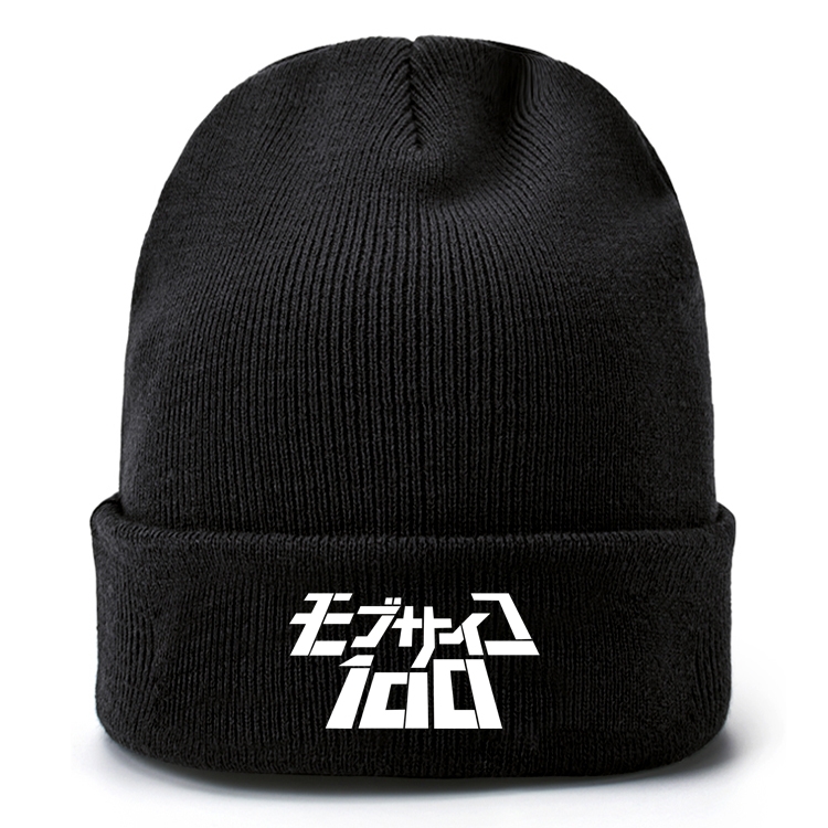 Mob Psycho 100 Anime knitted hat wool hat head circumference 40-80cm