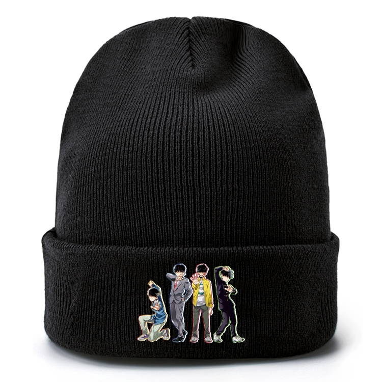 Mob Psycho 100 Anime knitted hat wool hat head circumference 40-80cm