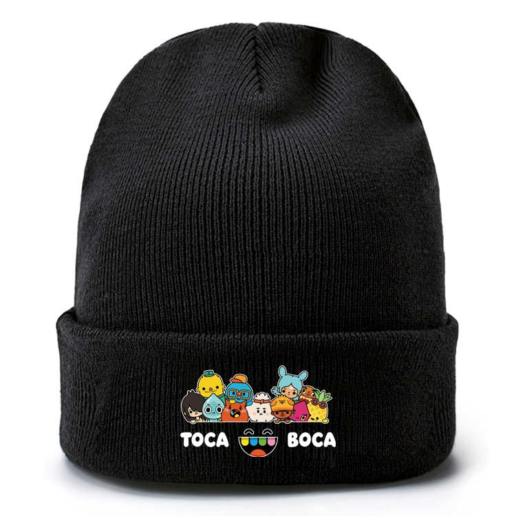 toca life world Anime knitted hat wool hat head circumference 40-80cm