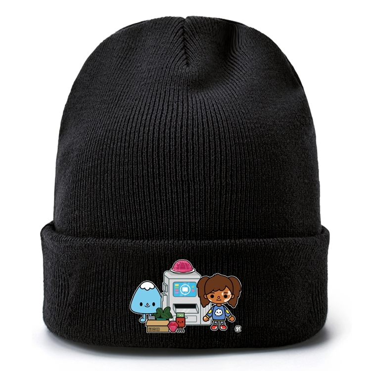 toca life world Anime knitted hat wool hat head circumference 40-80cm