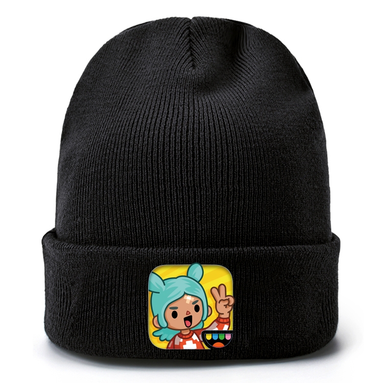 toca life world Anime knitted hat wool hat head circumference 40-80cm