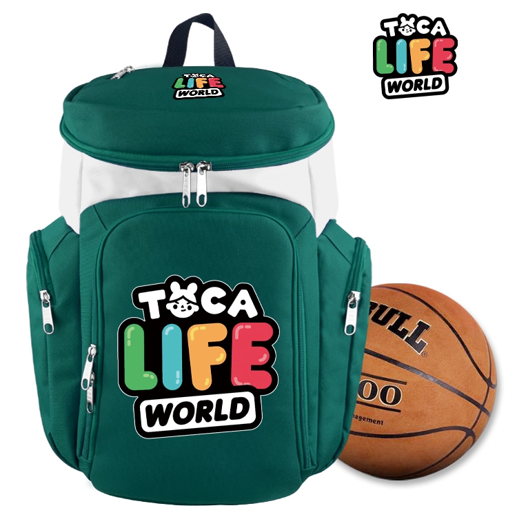 toca life world anime basketball bag backpack schoolbag