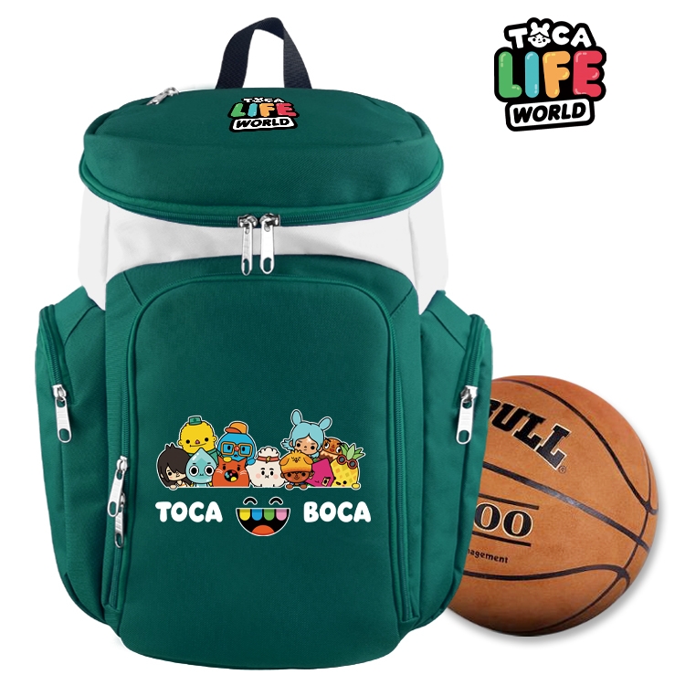 toca life world anime basketball bag backpack schoolbag