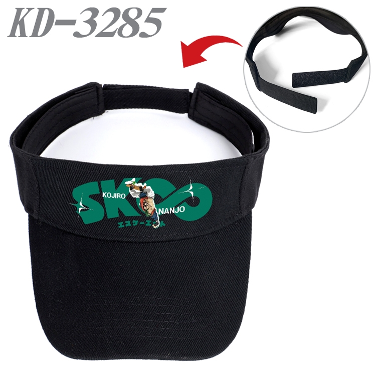 SK∞ Anime Peripheral Empty Top sun hat Visor Hat Hat circumference 55-60cm KD-3285A