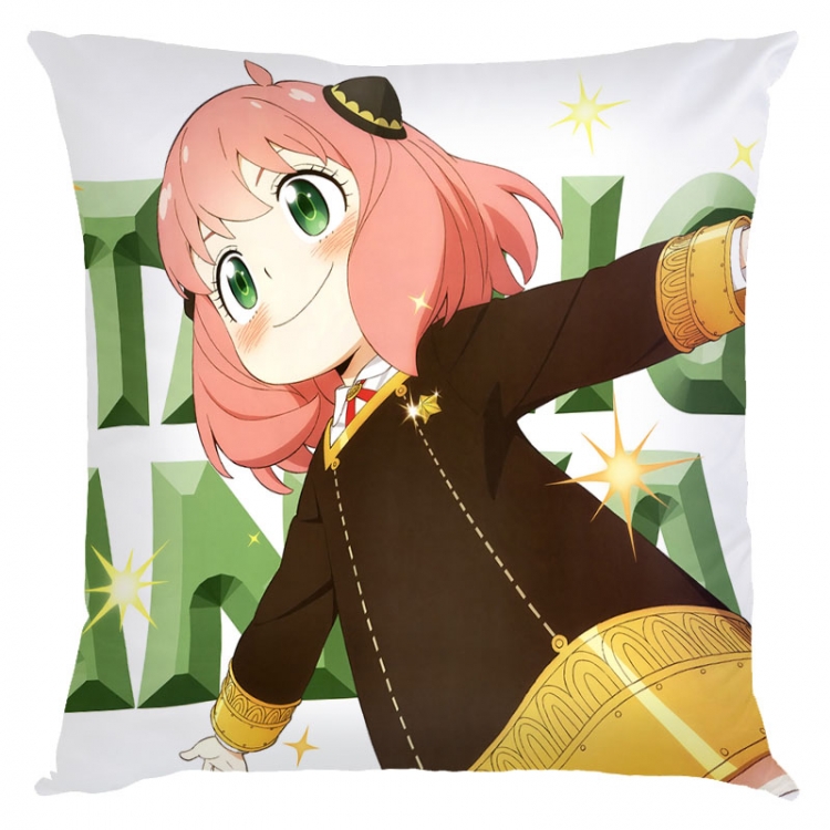 SPY×FAMILY Anime square full-color pillow cushion 45X45CM NO FILLING J2-121