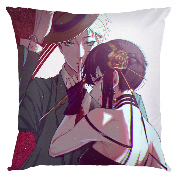 SPY×FAMILY Anime square full-color pillow cushion 45X45CM NO FILLING J2-117