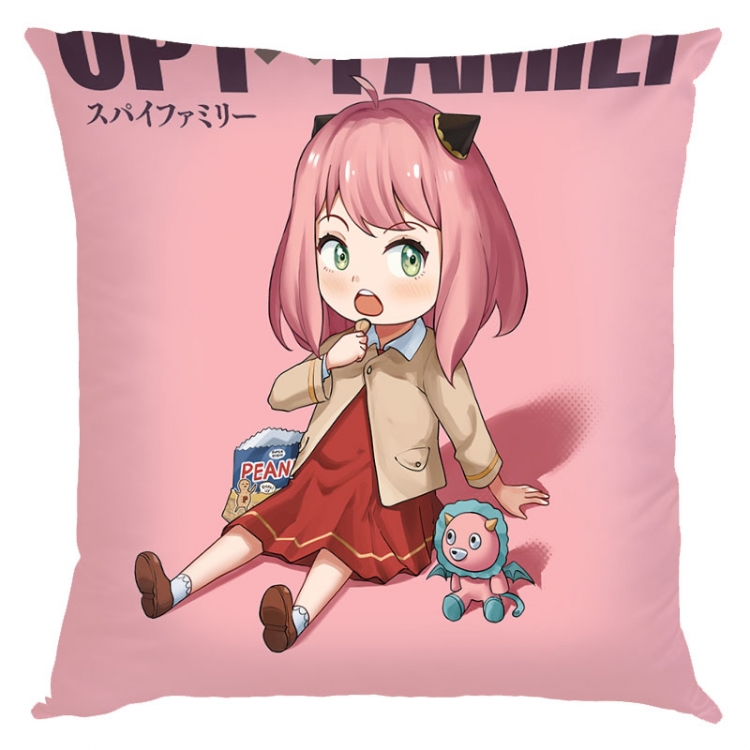 SPY×FAMILY Anime square full-color pillow cushion 45X45CM NO FILLING J2-119