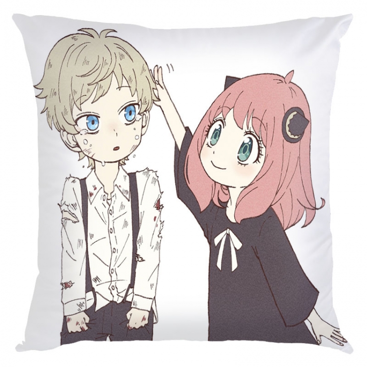 SPY×FAMILY Anime square full-color pillow cushion 45X45CM NO FILLING J2-113