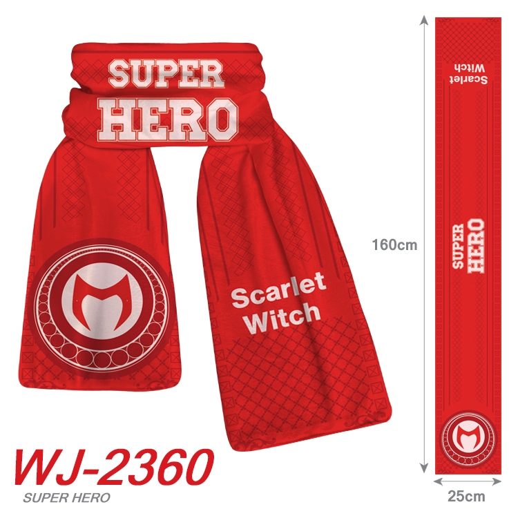 scarlet witch Anime Plush Impression Scarf Neck 25x160cm WJ-2360