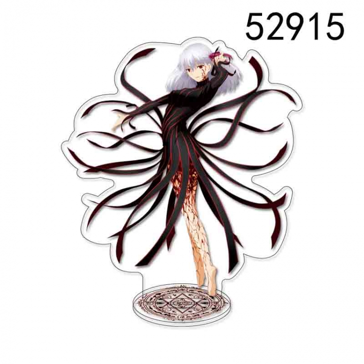 Fate stay night Anime characters acrylic Standing Plates Keychain 15CM 52915