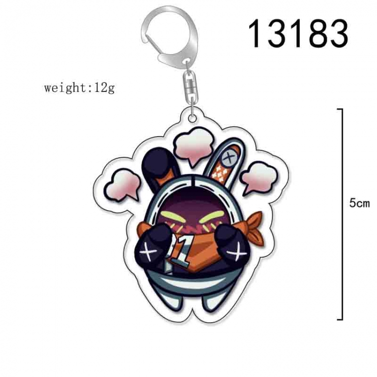 Zenless Zone Zero Anime Acrylic Keychain Charm price for 5 pcs 13183