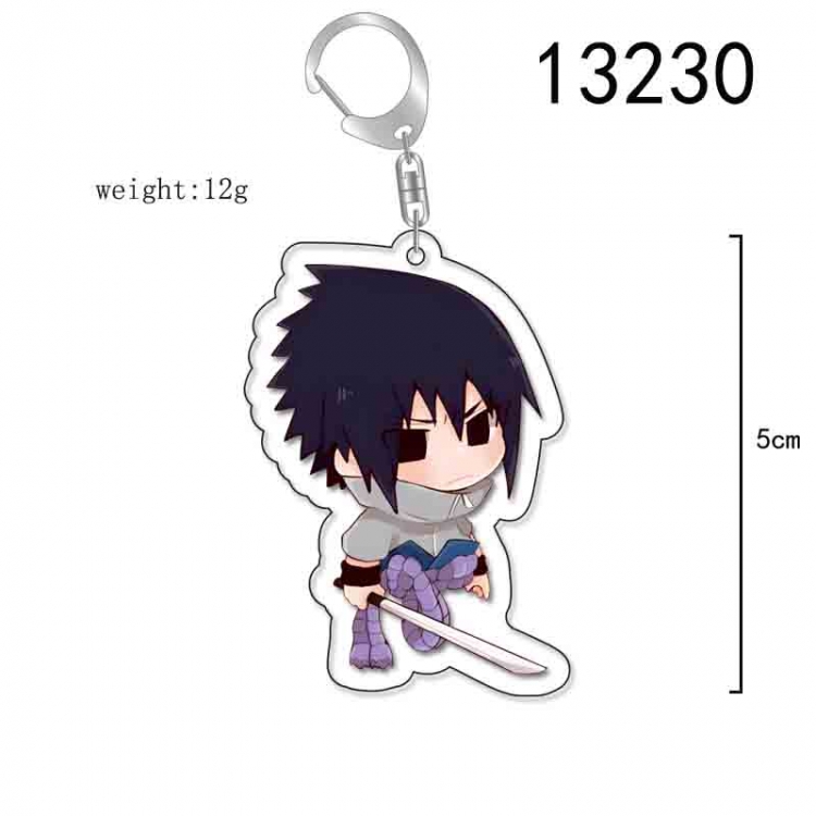 Naruto Acrylic Keychain Charm price for 5 pcs 13230