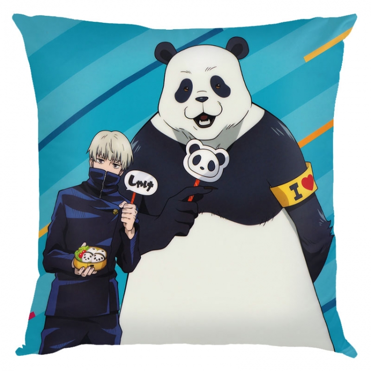 Jujutsu Kaisen Anime square full-color pillow cushion 45X45CM NO FILLING Z3-242