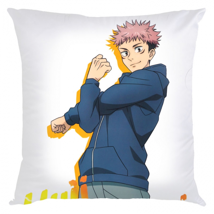 Jujutsu Kaisen Anime square full-color pillow cushion 45X45CM NO FILLING Z3-251