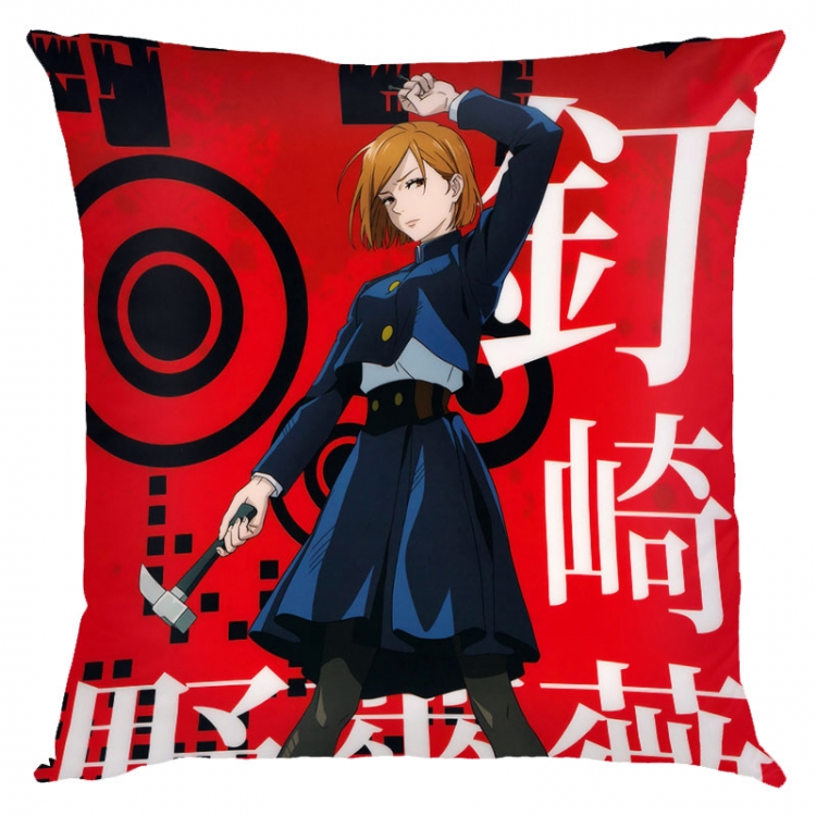 Jujutsu Kaisen Anime square full-color pillow cushion 45X45CM NO FILLING Z3-240