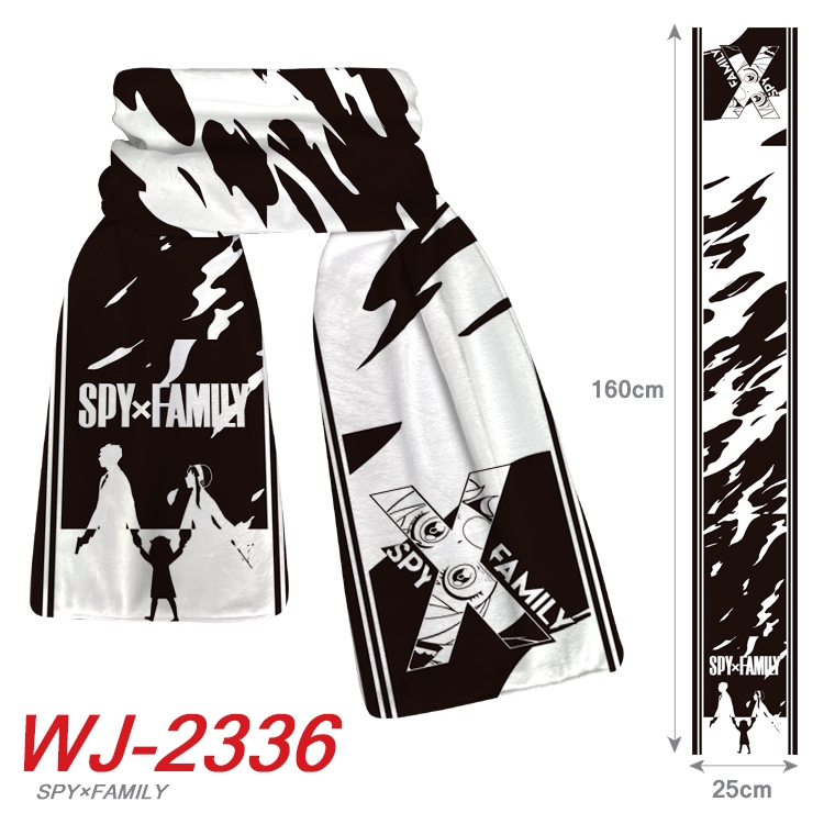 SPY×FAMILY Anime Plush Impression Scarf Neck 25x160cm WJ-2336