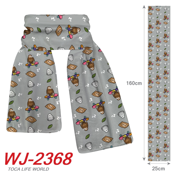 toca life world Anime Plush Impression Scarf Neck 25x160cm WJ-2368