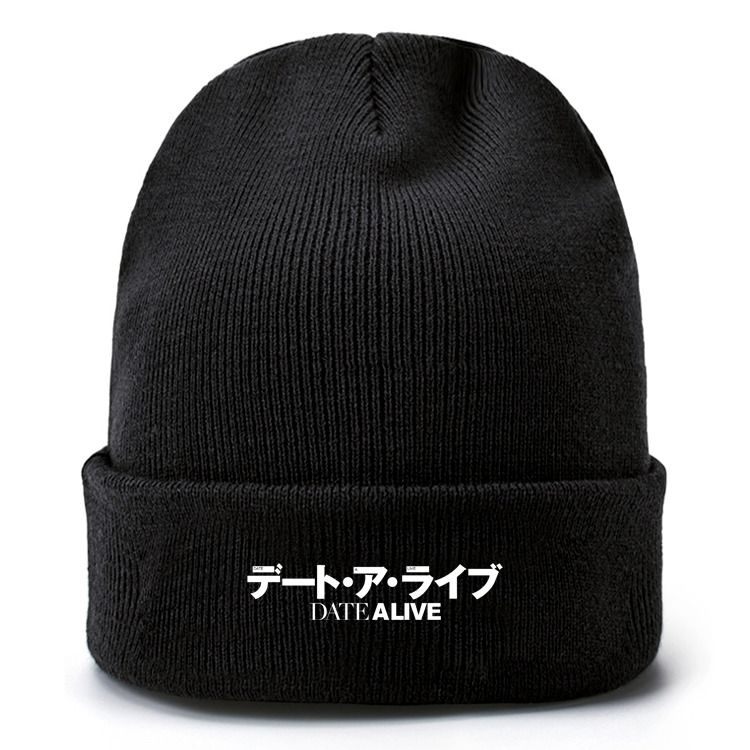 Date-A-Live Anime knitted hat wool hat head circumference 40-80cm
