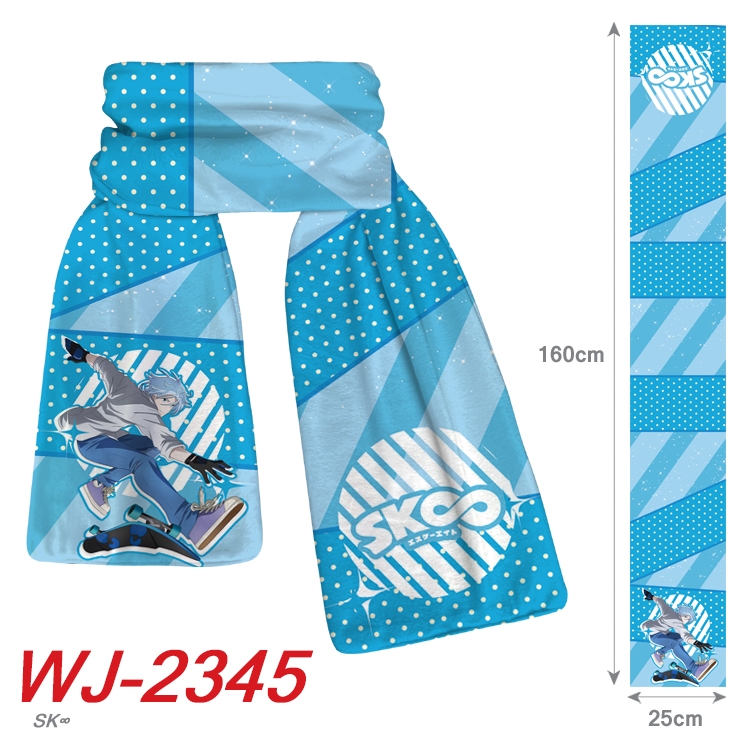 SK∞ Anime Plush Impression Scarf Neck 25x160cm  WJ-2345