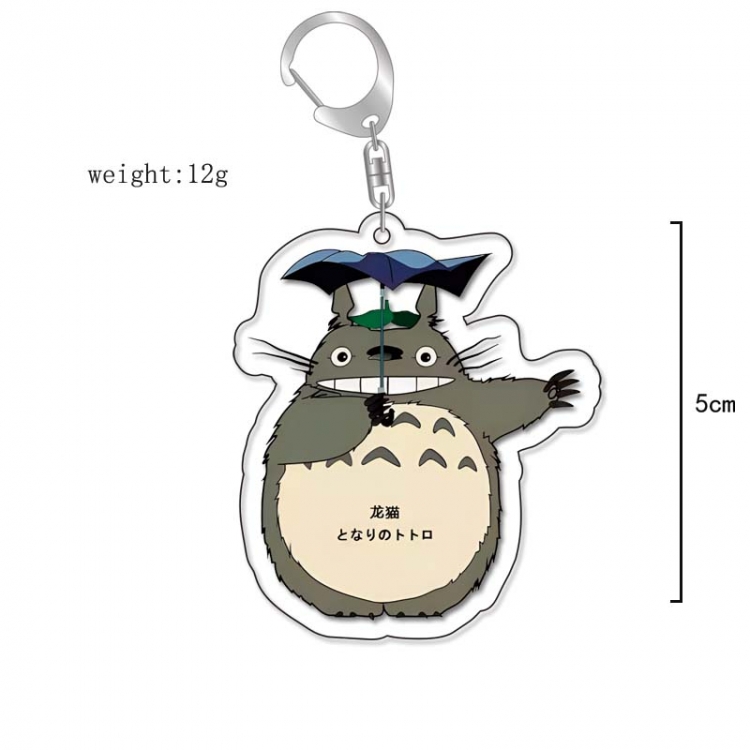 TOTORO Anime Acrylic Keychain Charm price for 5 pcs 13250