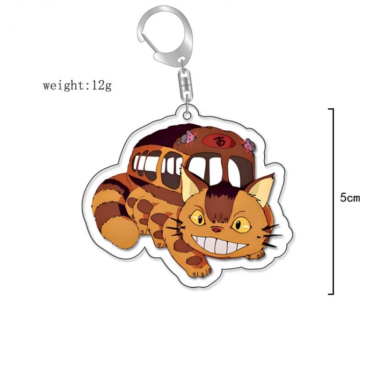 TOTORO Anime Acrylic Keychain Charm price for 5 pcs 13253