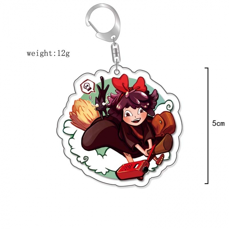 Kiki's Delivery Anime Acrylic Keychain Charm price for 5 pcs 13273