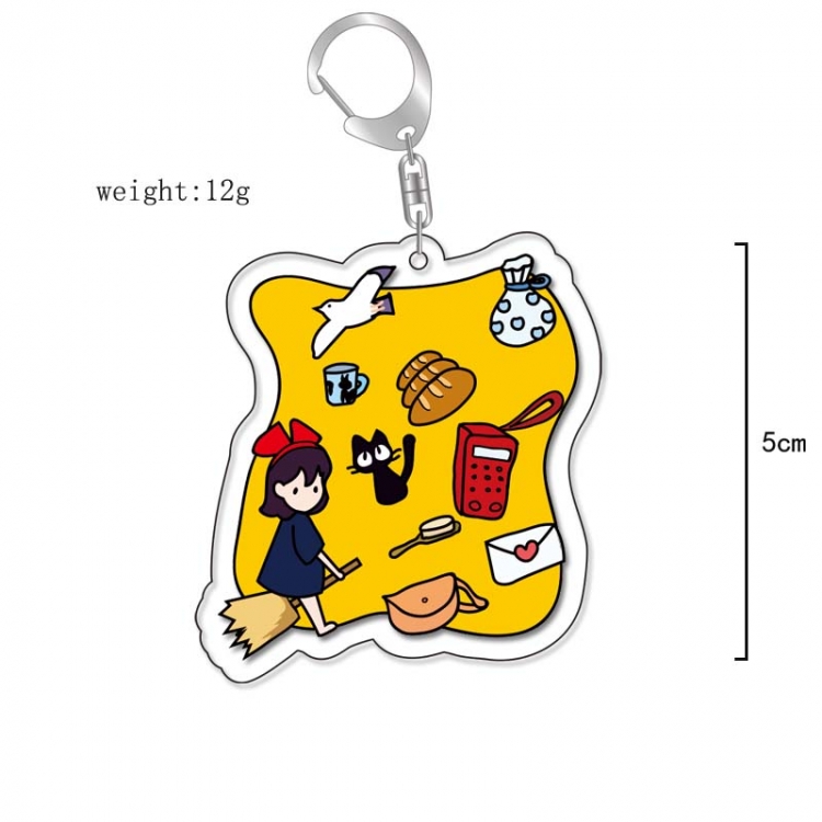 Kiki's Delivery Anime Acrylic Keychain Charm price for 5 pcs 13278