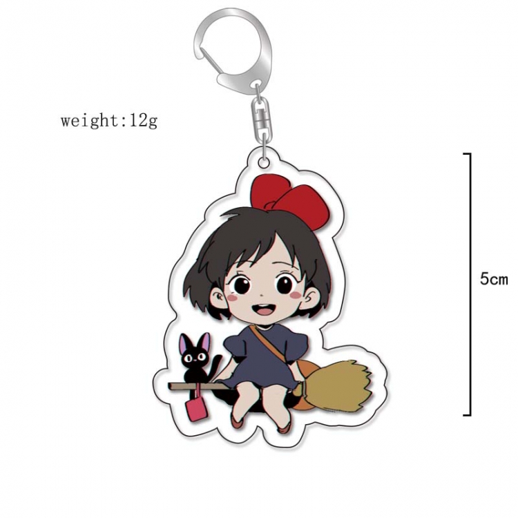 Kiki's Delivery Anime Acrylic Keychain Charm price for 5 pcs 13282