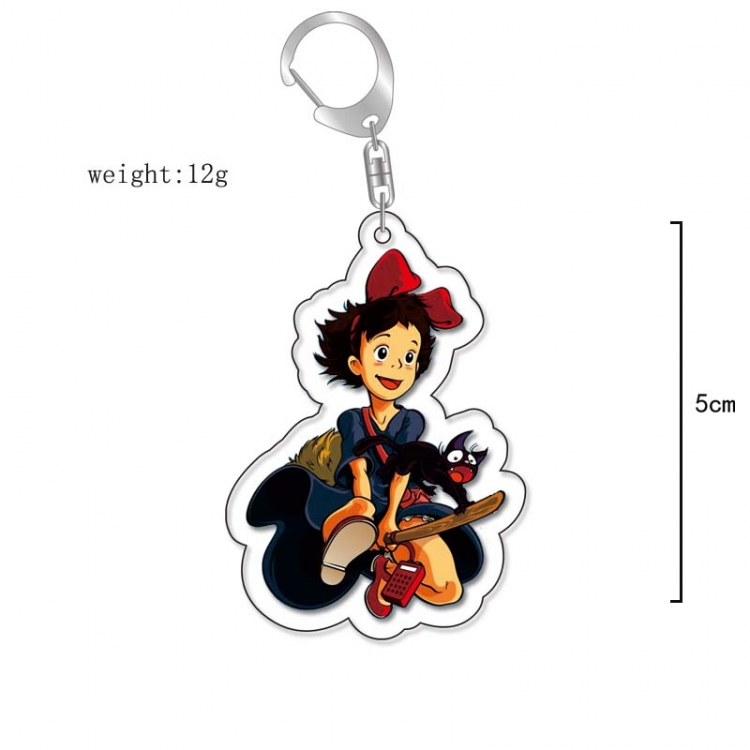 Kiki's Delivery Anime Acrylic Keychain Charm price for 5 pcs 13280