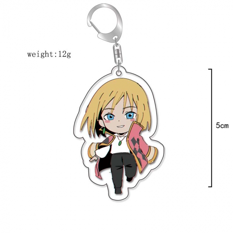 Howl's Moving Castle Anime Acrylic Keychain Charm price for 5 pcs 13286