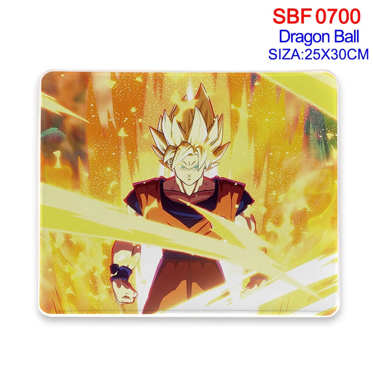 DRAGON BALL Anime peripheral edge lock mouse pad 25X30cm SBF-700