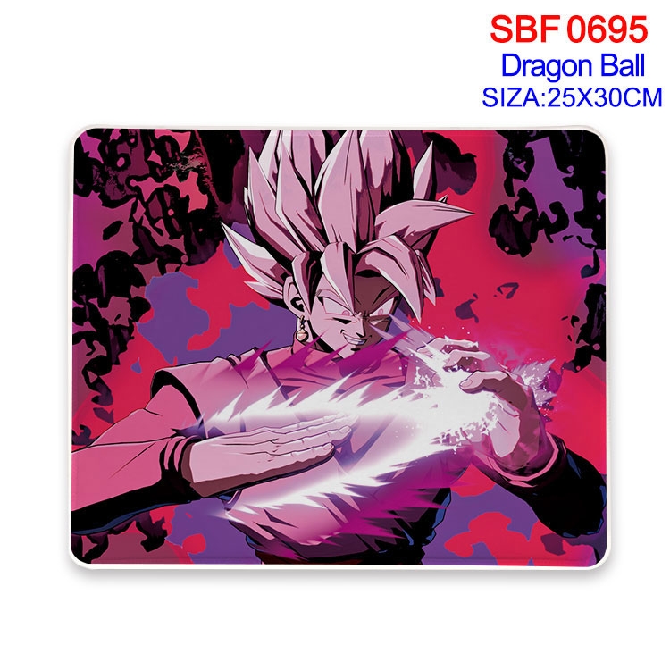 DRAGON BALL Anime peripheral edge lock mouse pad 25X30cm  SBF-695