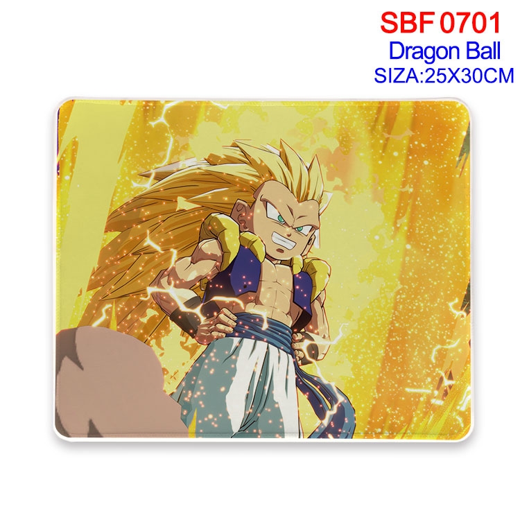 DRAGON BALL Anime peripheral edge lock mouse pad 25X30cm SBF-701