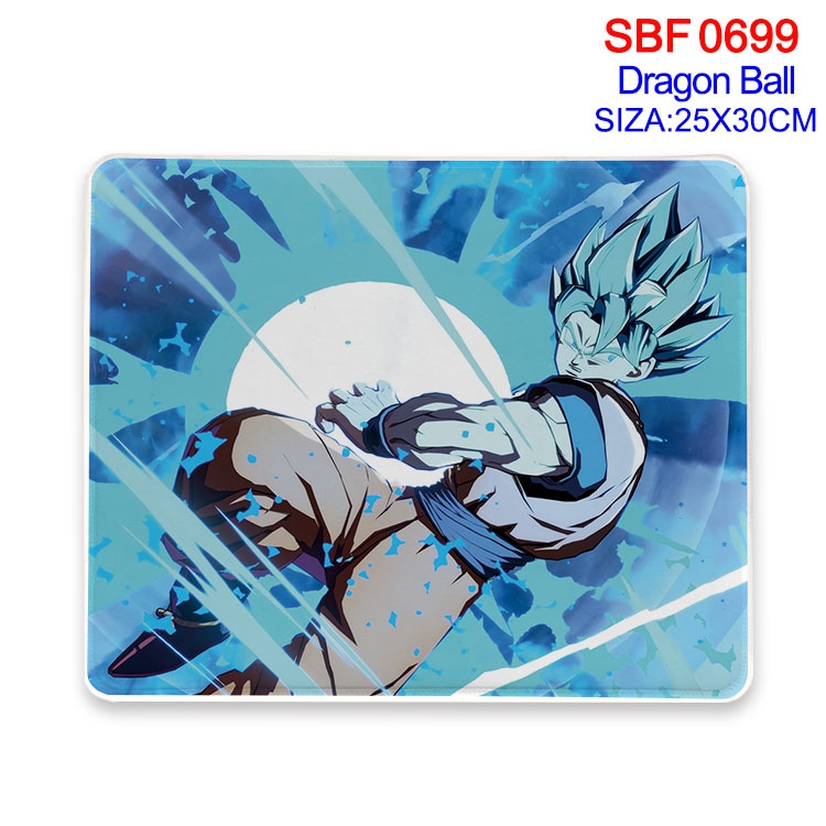 DRAGON BALL Anime peripheral edge lock mouse pad 25X30cm  SBF-699